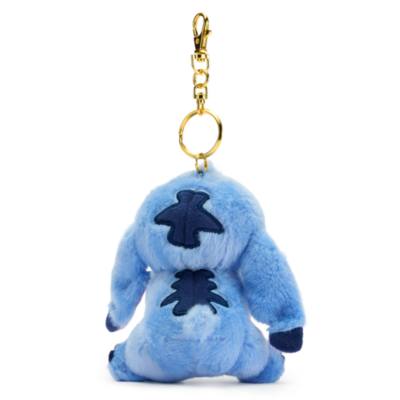 Piccolo peluche portachiavi Stitch con cuore, Lilo e Stitch, Disney Store Japan, 12,5 cm