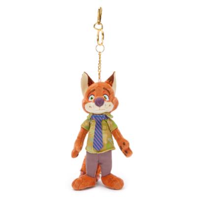 Disney Store Japon Porte-clés petite peluche Nick Wilde, Zootopie, 17 cm | Disney Store