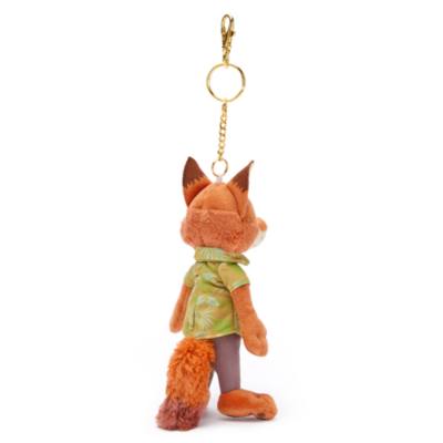 Llavero peluche peque&ntilde;o Nick Wilde, Zootr&oacute;polis, Disney Store Jap&oacute;n (17&nbsp;cm)