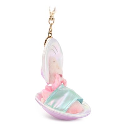 Disney Store Japon Porte-cl&eacute;s peluche Hu&icirc;tre Alice au Pays des Merveilles, 13,5&nbsp;cm
