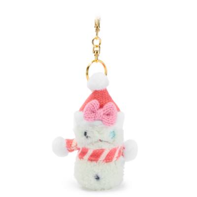 Disney Store Japan Scrump Snowman Small Soft Toy Keyring, Lilo & Stitch - 13cm