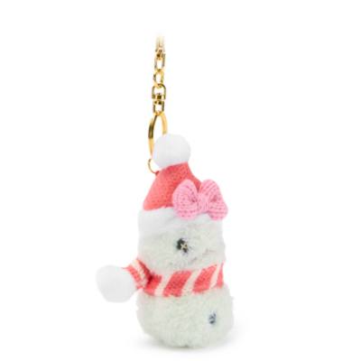 Disney Store Japan Scrump Snowman Small Soft Toy Keyring, Lilo & Stitch - 13cm