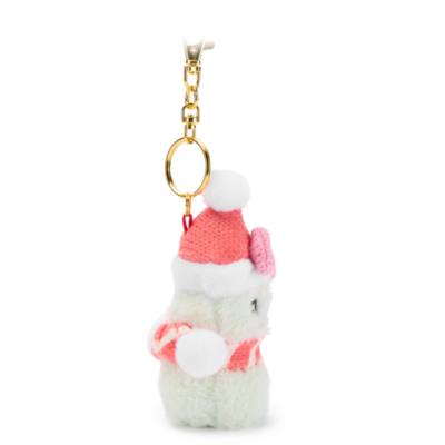 Disney Store Japan Scrump Snowman Small Soft Toy Keyring, Lilo & Stitch - 13cm