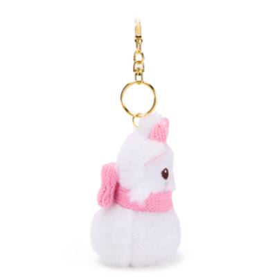 Disney Store Japan Marie Snowman Small Soft Toy Keyring, The Aristocats - 13cm