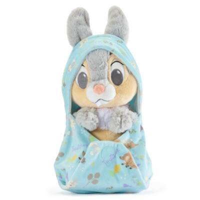 Bambi - Klopfer - Disney Babies - Kleines Kuscheltier in Wickeldecke - 27 cm