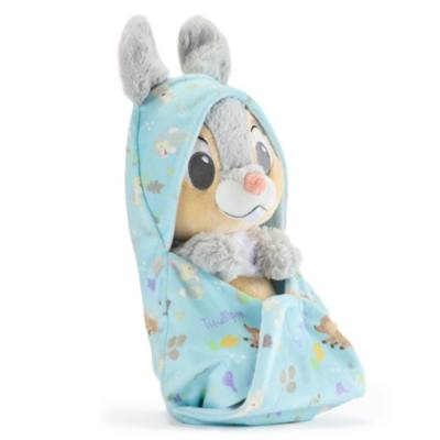 Bambi - Klopfer - Disney Babies - Kleines Kuscheltier in Wickeldecke - 27 cm