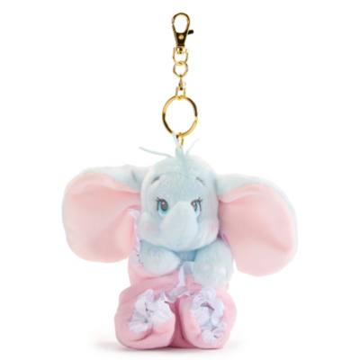 Disney Store Japan Dumbo Disney Babies Small Soft Toy in Swaddle Keyring - 14cm