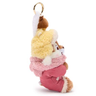 Disney Store Japan Chip Winter Small Soft Toy Keyring - 18cm