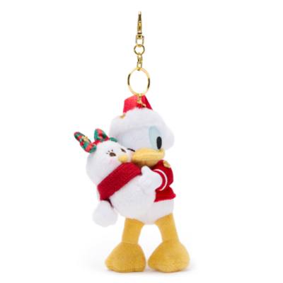 Disney Store Japon Porte-clés petite peluche Donald Duck spécial fêtes, 13 cm | Disney Store
