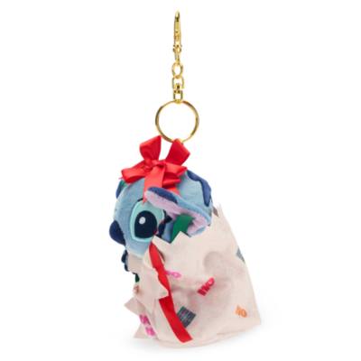 Disney Store Japan Stitch Festive Small Soft Toy Keyring, Lilo & Stitch - 12cm