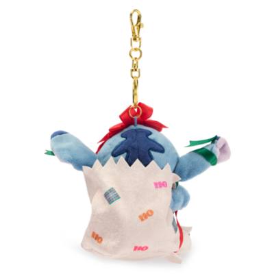 Disney Store Japan Stitch Festive Small Soft Toy Keyring, Lilo & Stitch - 12cm