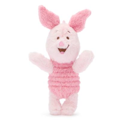 Disney Store Japan Piglet Snowy Small Soft Toy Keyring, Winnie the Pooh - 13cm
