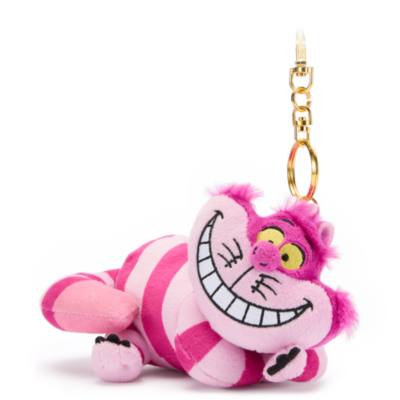 Piccolo peluche portachiavi Stregatto Alice nel Paese delle Meraviglie Disney Store Japan, 12 cm