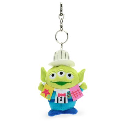 Piccolo peluche portachiavi Alieno 30&deg; anniversario Disney Store Japan, Toy Story, 14,5 cm