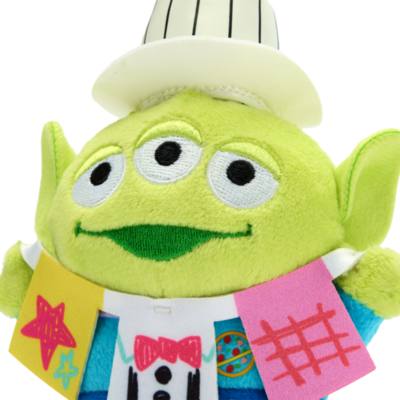 Piccolo peluche portachiavi Alieno 30&deg; anniversario Disney Store Japan, Toy Story, 14,5 cm
