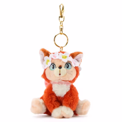 Disney Store Japan Dinah Small Soft Toy Keyring, Alice in Wonderland - 12.5cm