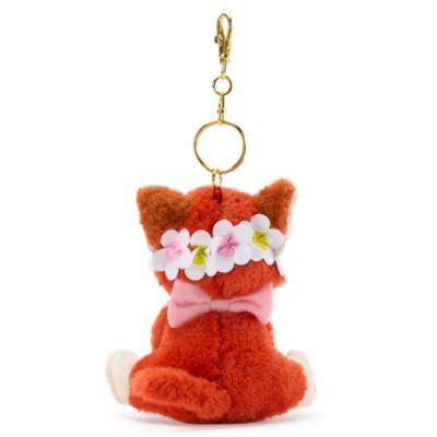 Disney Store Japon Porte-cl&eacute;s petite peluche Dinah, Alice au Pays des Merveilles, 12,5&nbsp;cm