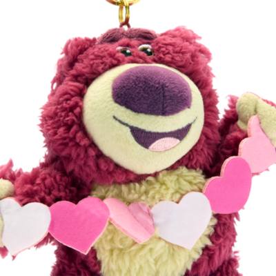 Piccolo peluche portachiavi Lotso 30&deg; anniversario Disney Store Japan, Toy Story, 15,5 cm