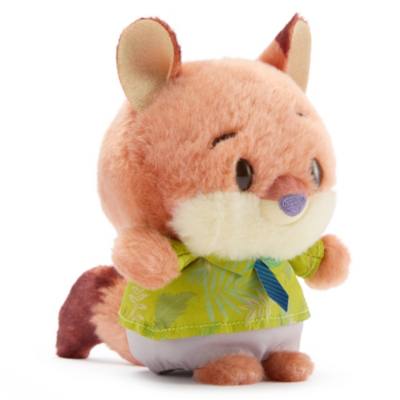 Disney Store Japan Nick Wilde Urupocha-Chan Mini Soft Toy, Zootropolis - 11cm