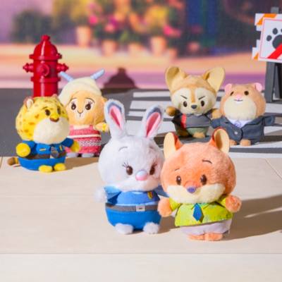 Disney Store Japan - Zoomania - Clawhauser - Urupocha-Chan - Mini-Kuscheltier - 11 cm