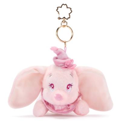 Disney Store Japan Dumbo Sakura Small Soft Toy Keyring - 15cm