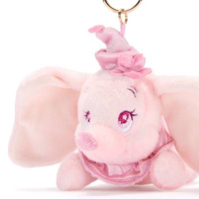 Disney Store Japan Dumbo Sakura Small Soft Toy Keyring - 15cm