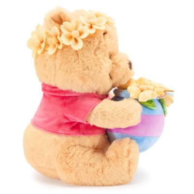 Winnie Puuh - Blumen - Mittelgro&szlig;es Kuscheltier - 33 cm
