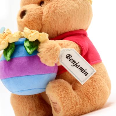 Winnie Puuh - Blumen - Mittelgro&szlig;es Kuscheltier - 33 cm