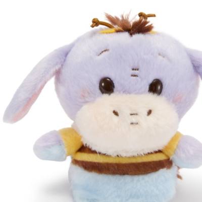 Eeyore as Bee Urupocha-Chan Mini Soft Toy, Winnie the Pooh - 11cm