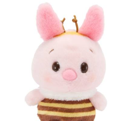 Piglet as Bee Urupocha-Chan Mini Soft Toy, Winnie the Pooh - 11cm