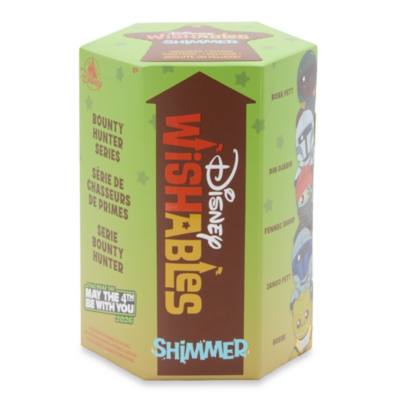 Petite peluche myst&egrave;re Chasseur de primes Disney Wishables Shimmer, Journ&eacute;e Star Wars&nbsp;2026, 14&nbsp;cm