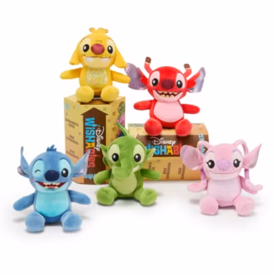 Mini peluche a sorpresa Disney Wishables Shimmer, Lilo e Stitch, 12 cm