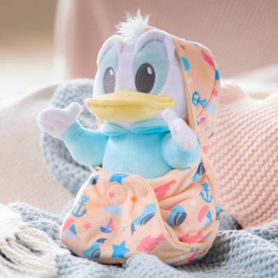 Donald Duck - Disney Babies - Kleines Kuscheltier in Wickeldecke - 17 cm