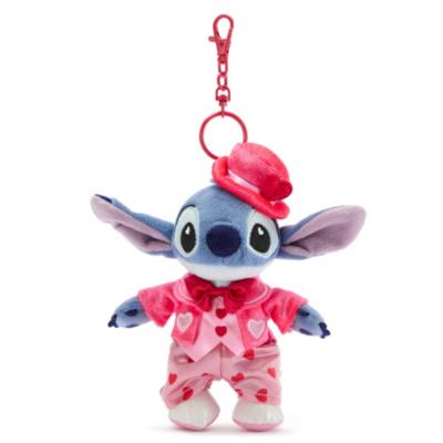 Disney Store Japan - Lilo & Stitch - Stitch - Sweetheart - Schl&uuml;sselanh&auml;nger mit kleinem Kuscheltier - 12 cm