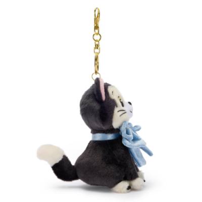 Disney Store Japan - Pinocchio - Figaro - Schl&uuml;sselanh&auml;nger mit kleinem Kuscheltier - 14 cm