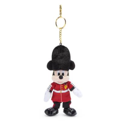 Mickey Mouse London Guard Small Soft Toy Keyring - 19cm