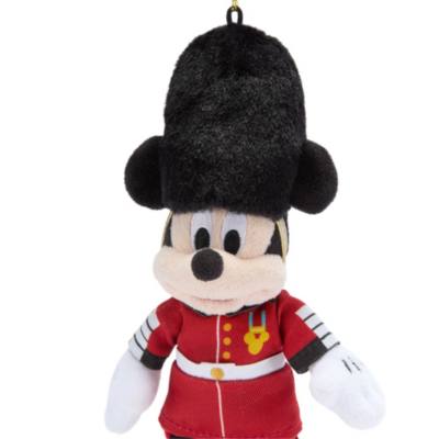 Mickey Mouse London Guard Small Soft Toy Keyring - 19cm