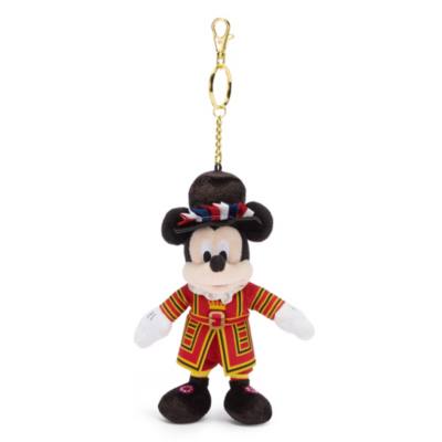 Mickey Mouse London Beefeater Small Soft Toy Keyring - 17cm