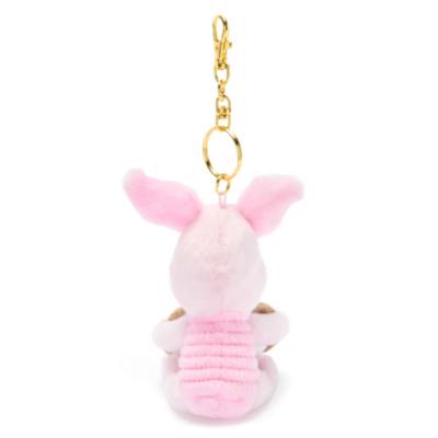 Disney Store Japan - Winnie Puuh - Ferkel - Summertime Soft Toy Keyring Kollektion - Kuscheltier-Schl&uuml;sselanh&auml;nger - 7 cm