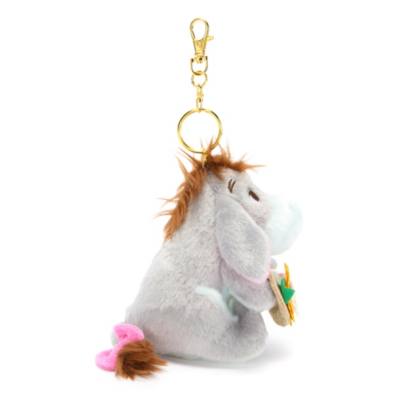 Disney Store Japan - Winnie Puuh - I-Aah - Summertime Soft Toy Keyring Kollektion - Kuscheltier-Schl&uuml;sselanh&auml;nger - 13 cm