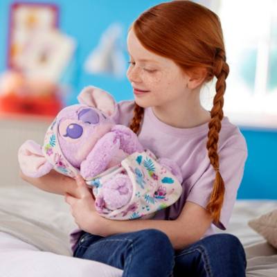 Lilo & Stitch - Angel - Disney Babies - Kuscheltier in Wickeldecke - 27 cm