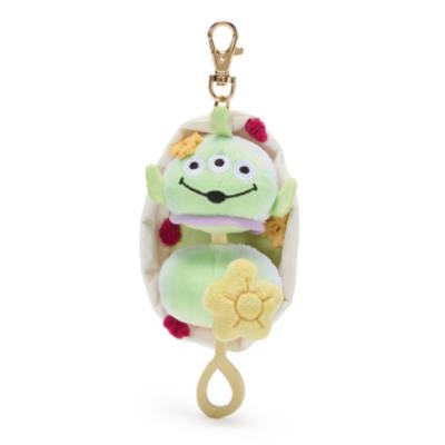 Portachiavi con peluche a sorpresa Personaggi Disney, 10 cm