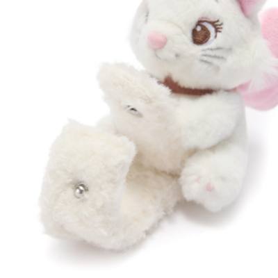 Disney Store Mini Marie Soft Toy Snap Bracelet, The Aristocats - 7cm