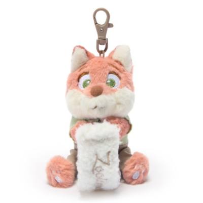 Disney Store Mini Nick Wilde Soft Toy Snap Bracelet, Zootropolis - 7cm
