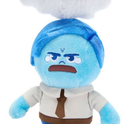 Sadness Dad Small Soft Toy Keyring, Inside Out - 13cm