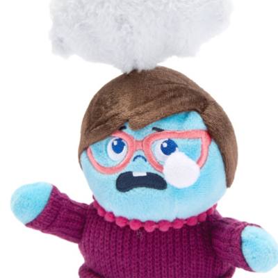 Sadness Mum Small Soft Toy Keyring, Inside Out - 13.5cm