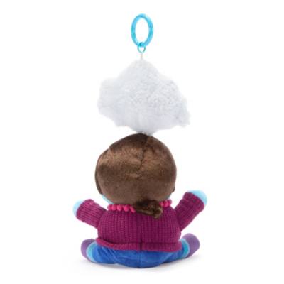 Sadness Mum Small Soft Toy Keyring, Inside Out - 13.5cm