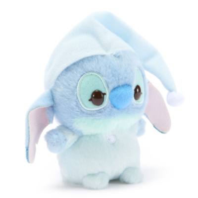 Mini peluche Stitch in pigiama Urupocha-Chan Disney Store Japan, Lilo e Stitch, 13 cm