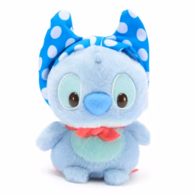 Mini peluche Stitch con stella cadente Disney Store Japan, Lilo e Stitch, 13 cm