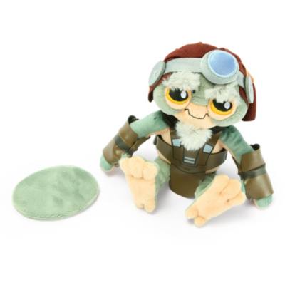 Anzellan Droidsmiths Magnetic Shoulder Soft Toy, The Mandalorian & Grogu - 15cm